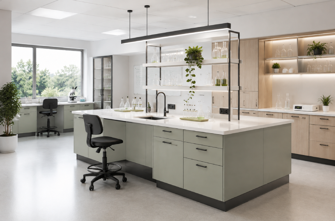 Laboratory furniture in Houston