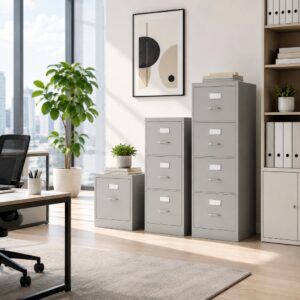 Metal Vertical Filing Cabinet-gallery