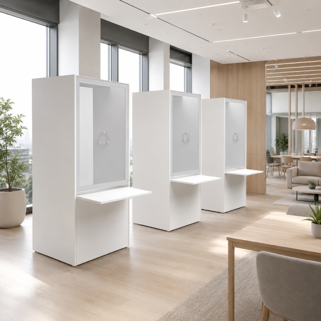 Soundproof Office Consultation Booth- لشممثقغ