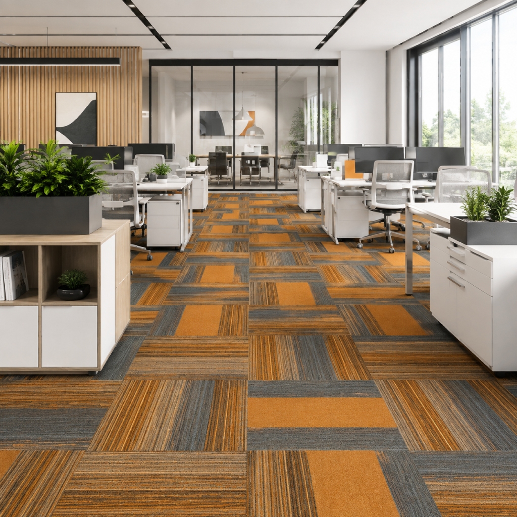 Umbra II Woven Floor Plank Tiles-1