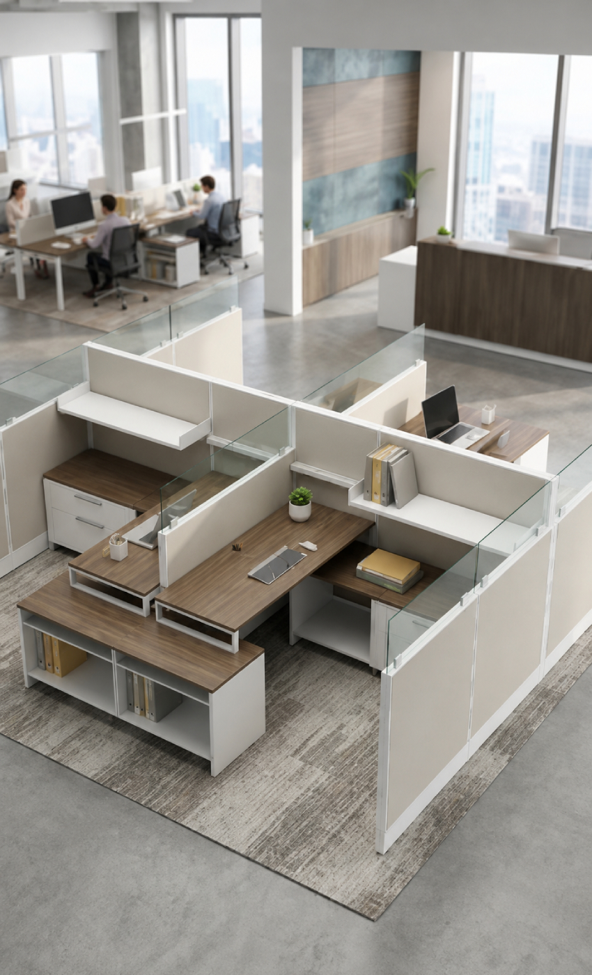 evolve office cubicles