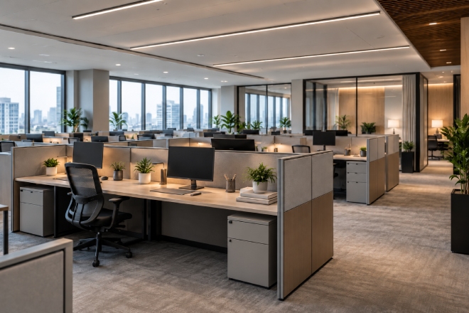 Custom Office Cubicles in Houston