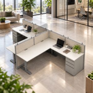 Semi-Private 6x 8 Cubicle with Drawers-Gallery